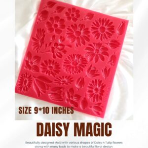 Daisy Magic (Size - 9*10 Inches)
