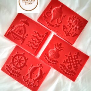 Astamangal Set (Size 6*4 Inches)